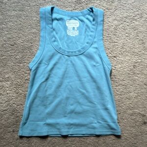 Big Bud Press baby blue tank top M
